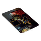 Magnet Flexible Johannes Vermeer - Le verre du vin (Côté Droit)