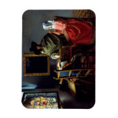 Magnet Flexible Johannes Vermeer - Le verre du vin (Vertical)