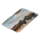 Magnet Flexible Johannes Vermeer, van Deft, Vue de Delft (Côté Gauche)
