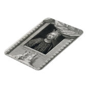 Magnet Flexible John (1167-1216) Roi d'Angleterre de 1199, engrave (Côté Gauche)