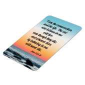 Magnet Flexible John 11:25-26 (Côté Gauche)