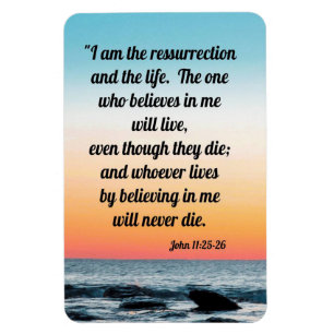 Magnet Flexible John 11:25-26