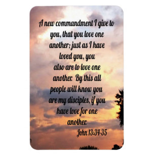 Magnet Flexible John 13:34-35