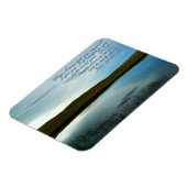 Magnet Flexible John 14 Écriture de paix Inspirationnel (Côté Gauche)