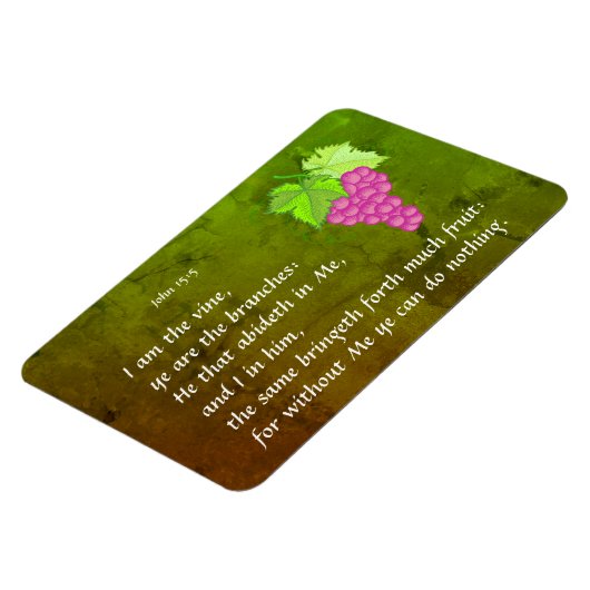 Magnet Flexible John 15:5 (Côté Gauche)