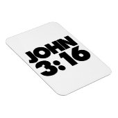 Magnet Flexible John 3:16 (Côté Droit)