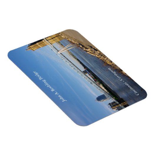 Magnet Flexible John A. Aimant rougeâtre (Côté Droit)