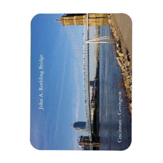 Magnet Flexible John A. Aimant rougeâtre (Vertical)