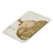 Magnet Flexible John Bauer - La chèvre de Noël (Côté Gauche)