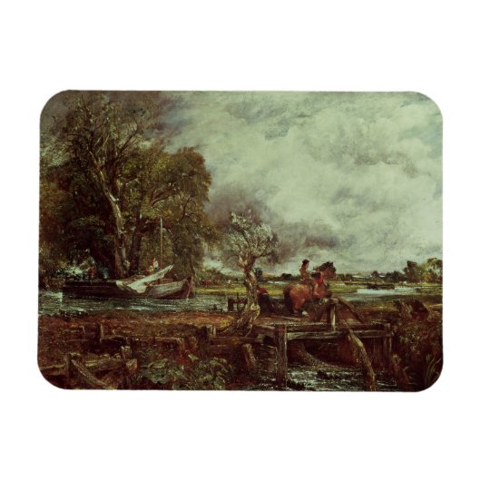 Magnet Flexible John Constable | the Leaping Horse, c.1825 (oil on (Horizontal)