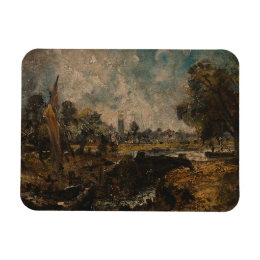 Magnet Flexible John Constable - Verrouillage Dedham (Horizontal)