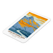 Magnet Flexible John Day Fossil Beds National Monument Oregon (Côté Gauche)