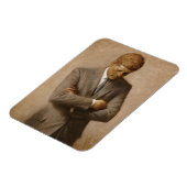 Magnet Flexible John F. Kennedy Portrait officiel (Côté Gauche)