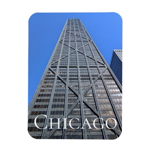 Magnet Flexible John Hancock Building Chicago, Illinois (Vertical)