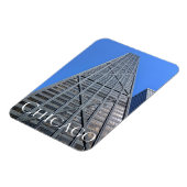 Magnet Flexible John Hancock Building Chicago, Illinois (Côté Gauche)