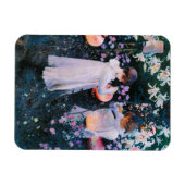 Magnet Flexible John Singer Sargent Carnation Lily Lily Rose (Horizontal)