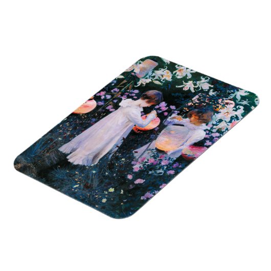 Magnet Flexible John Singer Sargent Carnation Lily Lily Rose (Côté Gauche)
