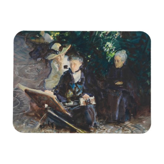 Magnet Flexible John Singer Sargent - Dans le Generalife (Horizontal)