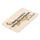 Magnet Flexible John Stuart Mill (Côté Gauche)