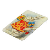 Magnet Flexible John Tenniel | Le lapin blanc (Côté Gauche)