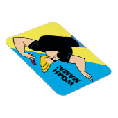 Magnet Flexible Johnny Bravo Coiffure (Côté Droit)