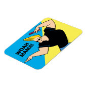 Magnet Flexible Johnny Bravo Coiffure (Côté Gauche)