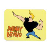 Magnet Flexible Johnny Bravo Flexing (Horizontal)