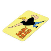 Magnet Flexible Johnny Bravo Flexing (Côté Gauche)