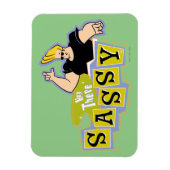 Magnet Flexible Johnny Bravo - Hey There Sassy (Vertical)