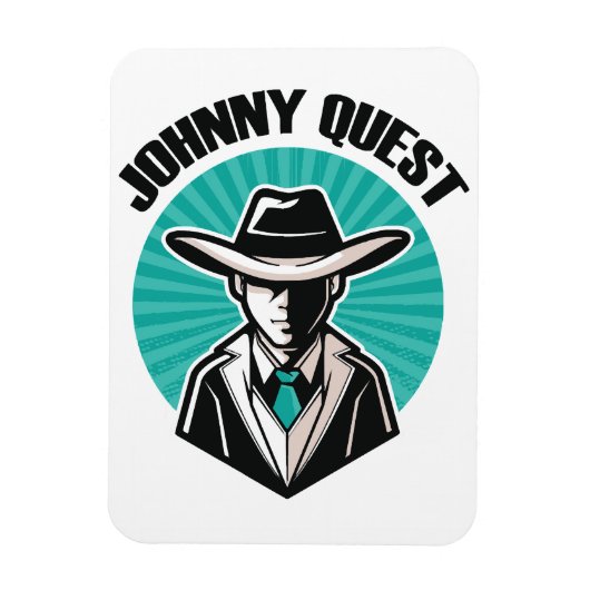 Magnet Flexible Johnny Quest (Vertical)