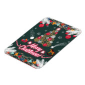 Magnet Flexible Joie à feuillage persistant de Noël (Côté Gauche)
