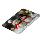 Magnet Flexible joli bonhomme de neige ensemble (Côté Gauche)