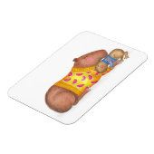 Magnet Flexible Joli capybara et aimant bébé (Côté Gauche)