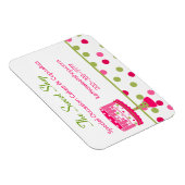 Magnet Flexible Joli Carte de visite de boulangerie (Côté Droit)