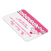 Magnet Flexible Joli Carte de visite de boulangerie (Côté Droit)