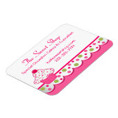 Magnet Flexible Joli Carte de visite de boulangerie (Côté Gauche)