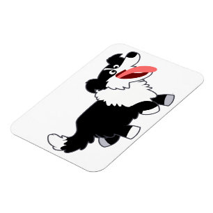 Magnet Flexible Joli Cartoon Bordure Collie Aimant flexible