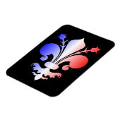 Magnet Flexible Joli design Fleur De Lis (Côté Gauche)