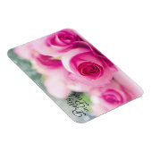 Magnet Flexible Joli en rose Roses (Côté Droit)