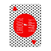 Magnet Flexible Joli et coloré Choisir l'aimant heureux (Vertical)