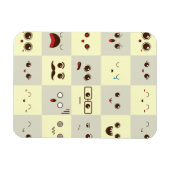 Magnet Flexible Joli minois (Horizontal)