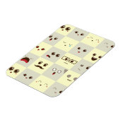 Magnet Flexible Joli minois (Côté Gauche)