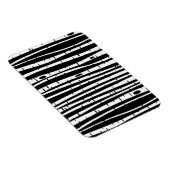 Magnet Flexible Joli motif noir blanc (Côté Droit)