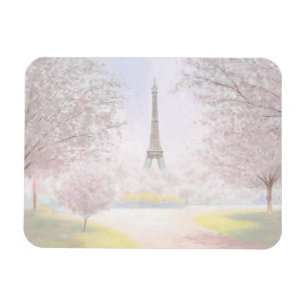 Magnet Flexible Joli Paris À Pastels