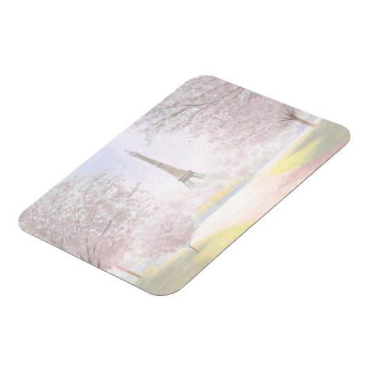 Magnet Flexible Joli Paris À Pastels (Côté Gauche)