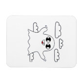 Magnet Flexible Joli Petit Boo Style Créatif (Horizontal)