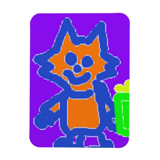 Magnet Flexible Joli petit chat (Vertical)