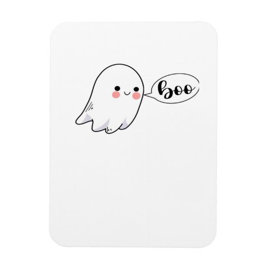 Magnet Flexible Joli petit graphique Boo Cool Aesthetic (Vertical)