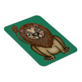 Magnet Flexible Joli roi des bêtes Lion (Côté Droit)