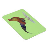 Magnet Flexible Joli Rooster d'alerte (Côté Droit)
